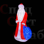 Ростовая фигура светодиодная «Дедушка Мороз» 2м